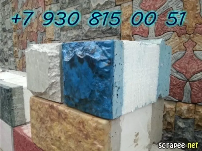 Мрамор из бетона и теплоблоки Кремнегранит 1