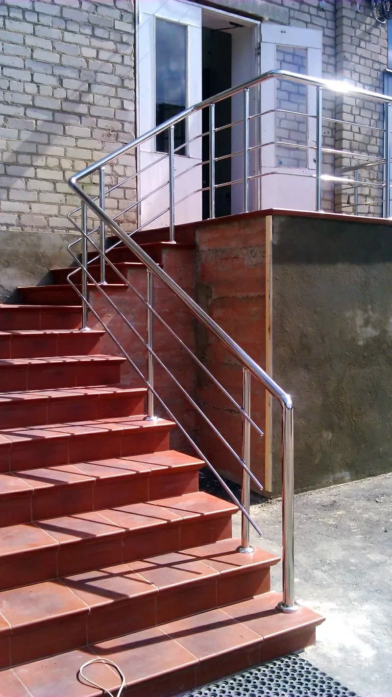 перила для лестниц, ограждения из нержавеющей стали, комплектующие для п