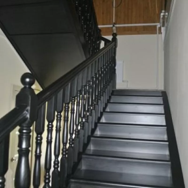 Изготовление деревянных лестниц на заказ от производителя качественно 27