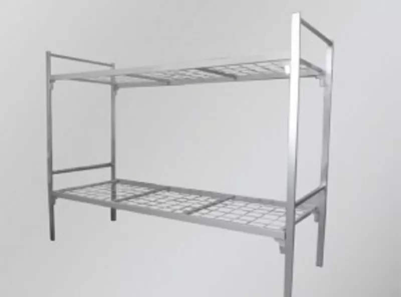 Кровати металлические двухъярусные для дома престиж класс 3